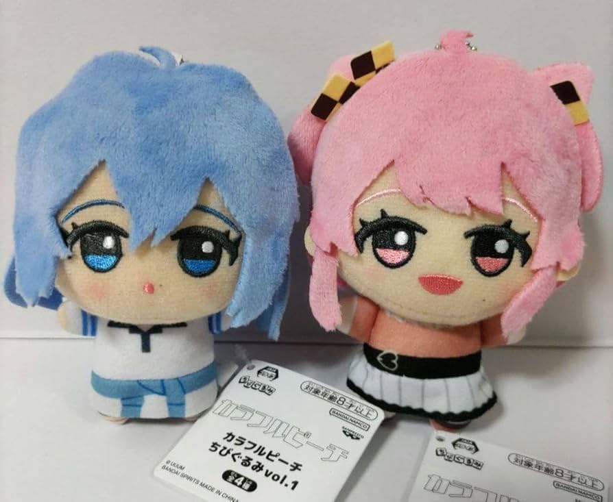 カラフルピーチ　ちびぐるみ　ぬいぐるみ　タグ付き　からぴち 6個セット るな Amazon.co.jp: カラフルピーチ ちびぐるみぬいぐるみ るな のあ